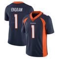 Tlead D.Broncos #1 Evan Engram Player Navy Vapor Untouchable Limited Game Stitched Jerseys