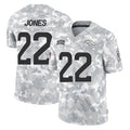 Tlead D.Broncos #22 Brandon Jones Player Arctic Camo Salute To Service Limited Stitched Jerseys