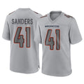 Tlead D.Broncos #41 Drew Sanders Player Gray Atmosphere Fashion Limited Game Stitched Jerseys