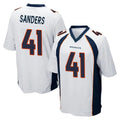 Tlead D.Broncos #41 Drew Sanders Player White Game Stitched Jerseys