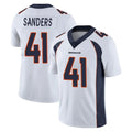 Tlead D.Broncos #41 Drew Sanders Player White Vapor Untouchable Limited Home Game Stitched Jerseys