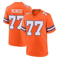 Tlead D.Broncos #77 Quinn Meinerz Player Orange Alternate Collection Throwback Game Stitched Jerseys
