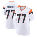 Tlead D.Broncos #77 Quinn Meinerz Player White Home Game Stitched Jerseys
