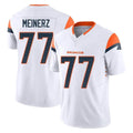 Tlead D.Broncos #77 Quinn Meinerz Player White Limited Vapor F.U.S.E. Home Game Stitched Jerseys