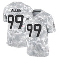Tlead D.Broncos #99 Zach Allen Player Arctic Camo Salute To Service Limited Stitched Jerseys