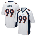 Tlead D.Broncos #99 Zach Allen Player White Game Stitched Jerseys