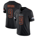 Tlead D.Broncos #9 Talanoa Hufanga Player Black Impact Limited Game Stitched Jerseys