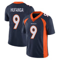 Tlead D.Broncos #9 Talanoa Hufanga Player Navy Vapor Untouchable Limited Game Stitched Jerseys