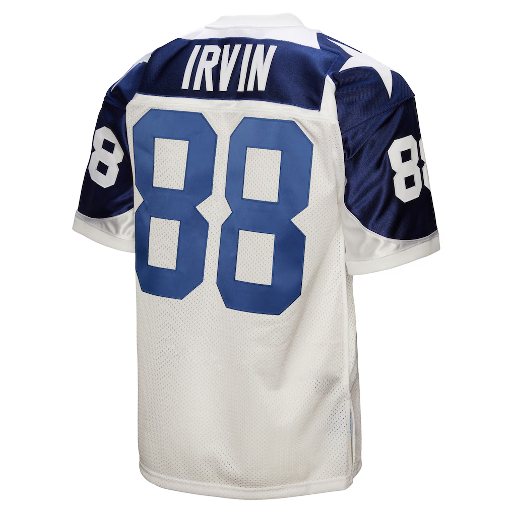 Tlead D.Cowboys 1994 #88 Michael Irvin Mitchell & Ness White Authentic Throwback Retired Player Jersey