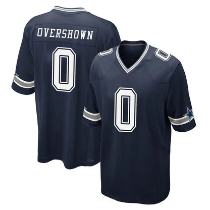 Tlead D.Cowboys #0 DeMarvion Overshown Player Navy Home Game Stitched Jerseys