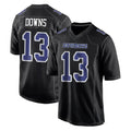Tlead D.Cowboys #13 Caleb Downs Player Carbon Black Fashion Home Game Stitched Jerseys