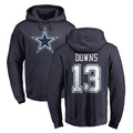 Tlead D.Cowboys #13 Caleb Downs Player Navy Pullover Hoodies Limited Stitched Jerseys