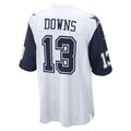 Tlead D.Cowboys #13 Caleb Downs White Alternate Game Stitched Jerseys