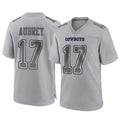 Tlead D.Cowboys #17 Brandon Aubrey Player Gray Atmosphere Fashion Home Game Stitched Jerseys