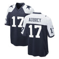 Tlead D.Cowboys #17 Brandon Aubrey Player Navy Alternate Game Stitched Jerseys