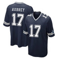 Tlead D.Cowboys #17 Brandon Aubrey Player Navy Home Game Stitched Jerseys