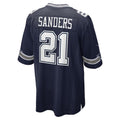 Tlead D.Cowboys #21 Deion Sanders Player Navy Home Game Stitched Jerseys