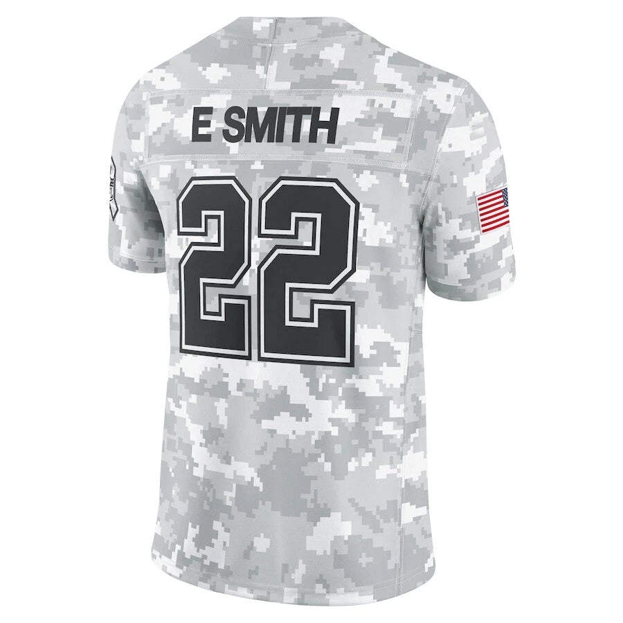 Tlead D.Cowboys #22 Emmitt Smith Player Arctic Camo Salute to Service Limited Stitched Jerseys