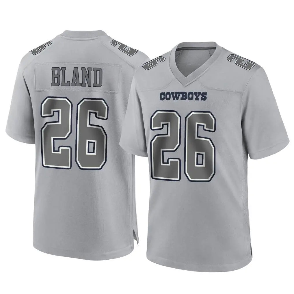 Tlead D.Cowboys #26 DaRon Bland Player Gray Atmosphere Fashion Home Game Stitched Jerseys