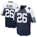 Tlead D.Cowboys #26 DaRon Bland Player Navy-White Alternate Home Game Stitched Jerseys