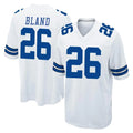 Tlead D.Cowboys #26 DaRon Bland Player White Home Game Stitched Jerseys