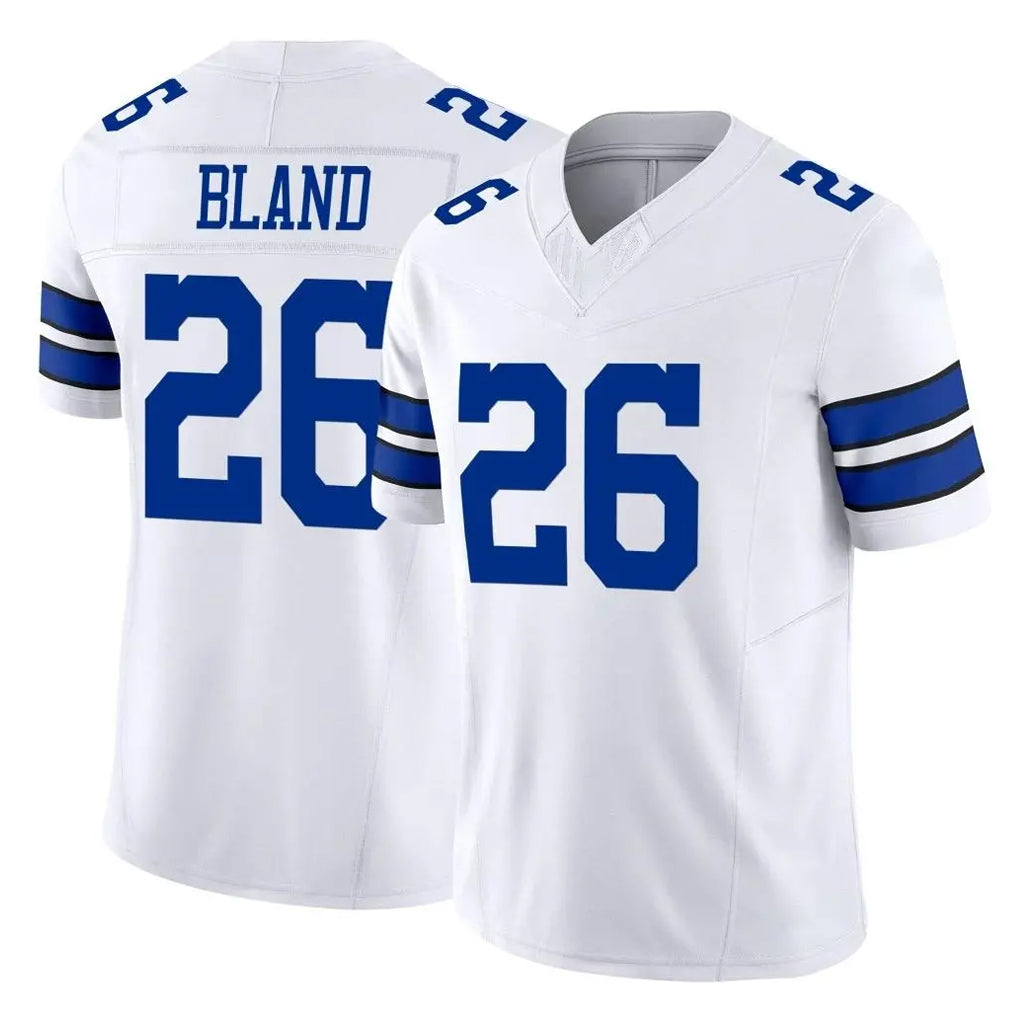 Tlead D.Cowboys #26 DaRon Bland Player White Limited Vapor F.U.S.E. Home Game Stitched Jerseys