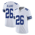 Tlead D.Cowboys #26 DaRon Bland Player White Vapor Untouchable Limited Home Game Stitched Jerseys
