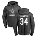 Tlead D.Cowboys #34 Jalen Thompson Player Ash One Color Pullover Hoodie Limited Stitched Jerseys