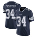 Tlead D.Cowboys #34 Jalen Thompson Player Navy Vapor Untouchable Limited Home Game Stitched Jerseys