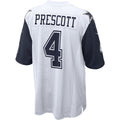 Tlead D.Cowboys #4 Dak Prescott Player White Alternate Game Stitched Jerseys