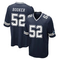 Tlead D.Cowboys #52 Tyler Booker Player Navy Home Game Stitched Jerseys