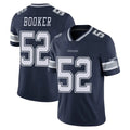 Tlead D.Cowboys #52 Tyler Booker Player Navy Vapor Untouchable Limited Home Game Stitched Jerseys