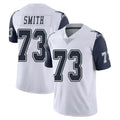 Tlead D.Cowboys #73 Tyler Smith Player White-Navy Limited Color Rush Vapor Untouchable Home Game Stitched Jerseys