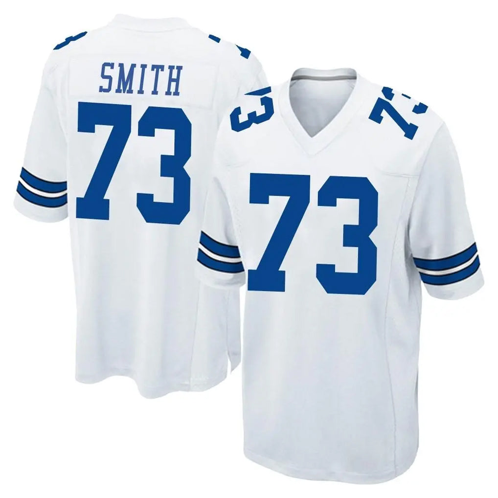 Tlead D.Cowboys #73 Tyler Smith Player White Home Game Stitched Jerseys