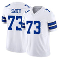 Tlead D.Cowboys #73 Tyler Smith Player White Limited Vapor F.U.S.E. Home Game Stitched Jerseys