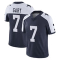 Tlead D.Cowboys #7 Rashan Gary Player Navy-White Limited Alternate Vapor Untouchable Home Game Stitched Jerseys