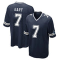 Tlead D.Cowboys #7 Rashan Gary Player Navy Home Game Stitched Jerseys