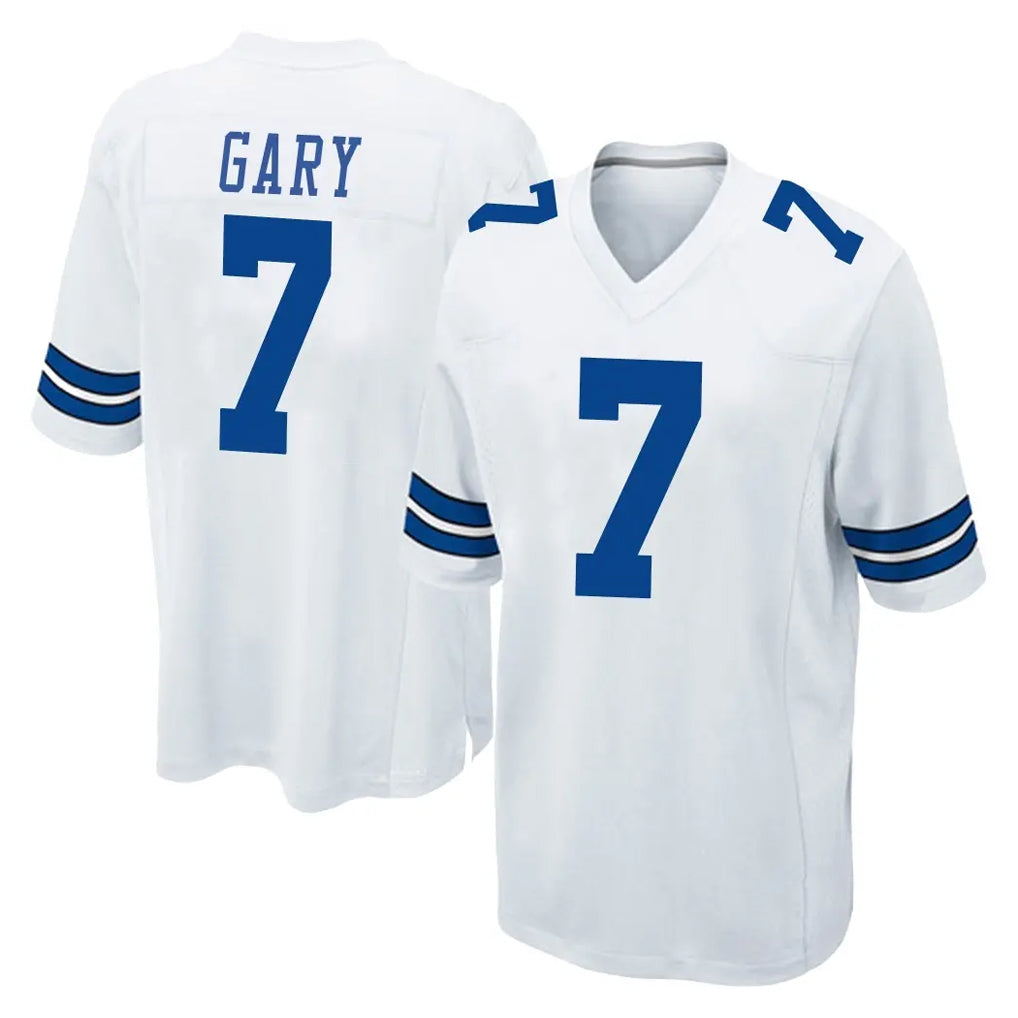 Tlead D.Cowboys #7 Rashan Gary Player White Home Game Stitched Jerseys