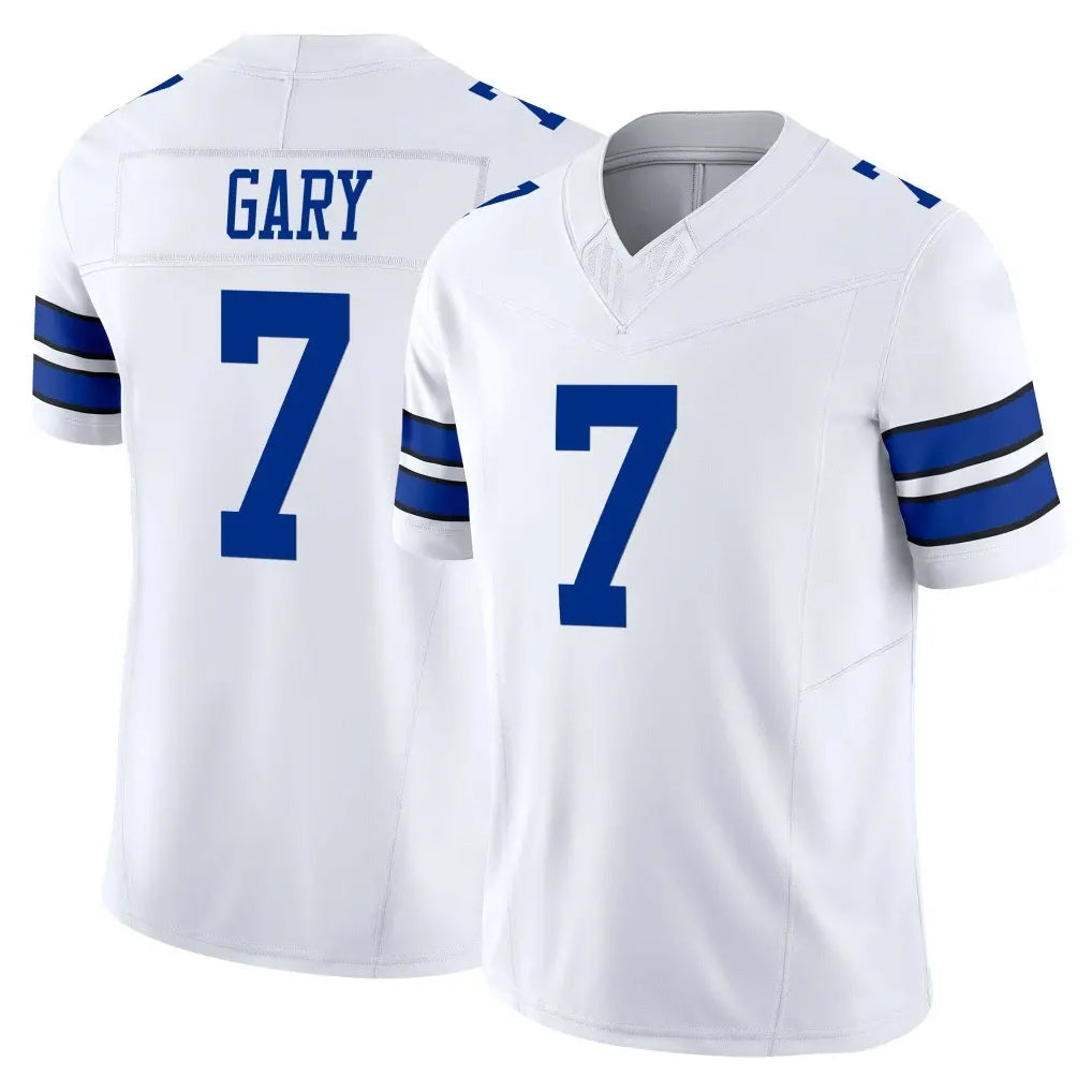 Tlead D.Cowboys #7 Rashan Gary Player White Limited Vapor F.U.S.E. Home Game Stitched Jerseys