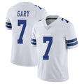 Tlead D.Cowboys #7 Rashan Gary Player White Vapor Untouchable Limited Home Game Stitched Jerseys