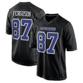 Tlead D.Cowboys #87 Jake Ferguson Player Carbon Black Fashion Stitched Jerseys