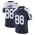 Tlead D.Cowboys #88 CeeDee Lamb Player Navy-White Limited Alternate Vapor Untouchable Home Game Stitched Jerseys