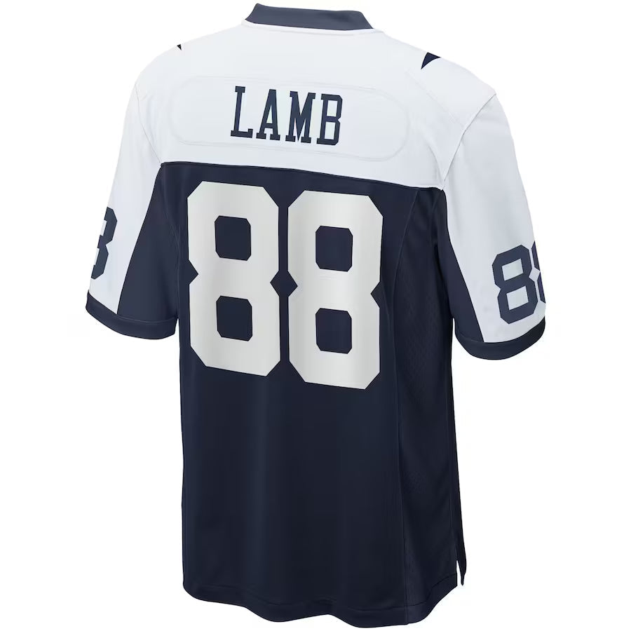 Tlead D.Cowboys #88 CeeDee Lamb Player Navy Alternate Home Game Stitched Jerseys