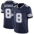 Tlead D.Cowboys #8 Troy Aikman Player Navy Vapor Untouchable Limited Stitched Jerseys