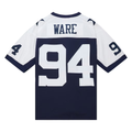 Tlead D.Cowboys #94 DeMarcus Ware Mitchell & Ness Navy 2011 Alternate Legacy Replica JerseyReplica Jersey
