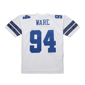 Tlead D.Cowboys #94 DeMarcus Ware Mitchell & Ness White 2005 Legacy Replica Jersey  Stitched Puhic Game Jerseys