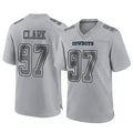 Tlead D.Cowboys #97 Kenny Clark Player Gray Atmosphere Fashion Home Game Stitched Jerseys