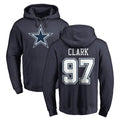 Tlead D.Cowboys #97 Kenny Clark Player Navy Pullover Hoodies Limited Stitched Jerseys