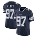 Tlead D.Cowboys #97 Kenny Clark Player Navy Vapor Untouchable Limited Home Game Stitched Jerseys