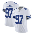 Tlead D.Cowboys #97 Kenny Clark Player White Vapor Untouchable Limited Home Game Stitched Jerseys